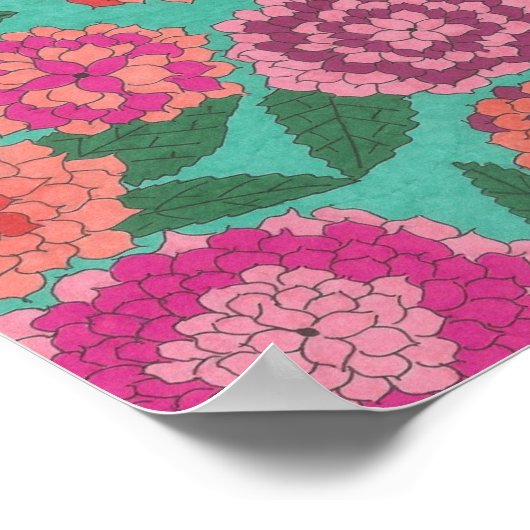 ダリアガーデン ポスター (角)