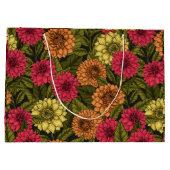 ダリアガーデン ラージペーパーバッグ (裏面)