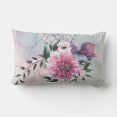 ダリアクールカラー伝統的 ランバークッション (裏面)