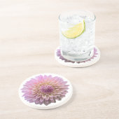 ダリアコラリー、ピンクの花 コースター (側面)