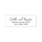 ダリアコンテンポラリーモダン結婚ズ ラバースタンプ (インプリント)