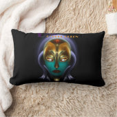 ダリアサイボーグクイーンランバーピロー ランバークッション (ブランケット)