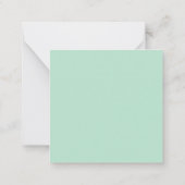 ダリアサンキューカード ノートカード (裏面)