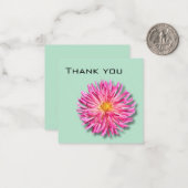 ダリアサンキューカード ノートカード (正面/裏面インサイチュ)