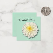ダリアサンキューカード ノートカード (正面/裏面インサイチュ)