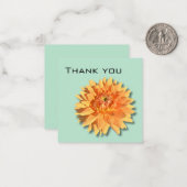 ダリアサンキューカード ノートカード (正面/裏面インサイチュ)