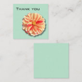 ダリアサンキューカード ノートカード (正面/裏面)