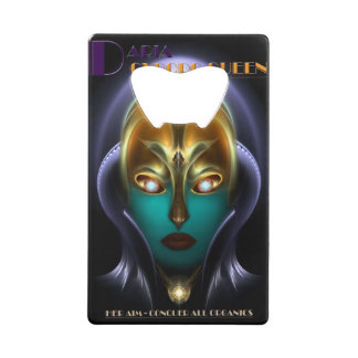 ダリアシボルグクイーンクレジットカードボトルオプナー クレジットカード栓抜き