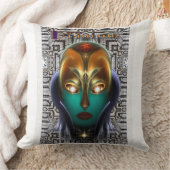 ダリアシボルグクイーンテック装飾用クッション クッション (ブランケット)