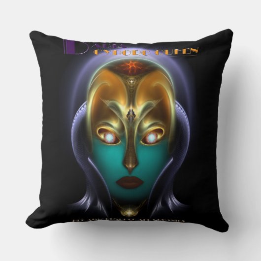 ダリアシボルグクイーン装飾用クッション クッション (正面)