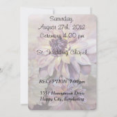 ダリアスのカスタマイズ可能結婚式招待状 招待状 (裏面)