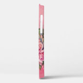 ダリアスの花ピンクの水色 Case-Mate iPhoneケース (裏面 / 左)