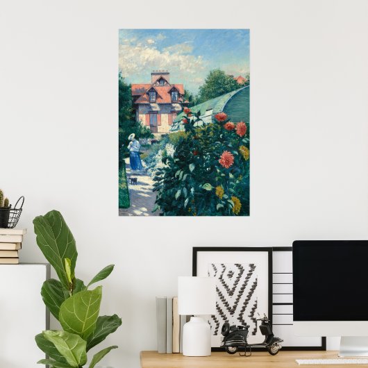 ダリアスグスタヴカイレボッテファインアート ポスター (ホームオフィス)