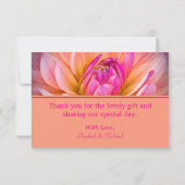 ダリアスタイリッシュ サンキューカード (裏面)