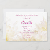 ダリアスブライダルシャワー 招待状 (裏面)