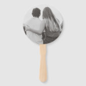 ダリアセージグリコンテンポラリーンモダン結婚ズ ハンドファン (裏面)