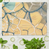 ダリアダンスI キッチンタオル (折り畳み)