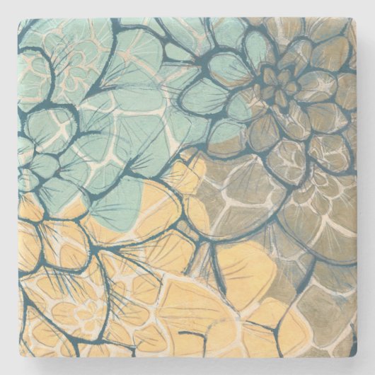 ダリアダンスI ストーンコースター (正面)