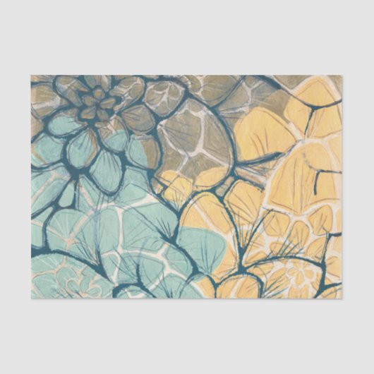 ダリアダンスI 薄葉紙 (正面)