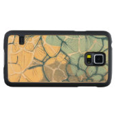 ダリアダンスI CarvedメープルGalaxy S5スリムケース (正面(横))