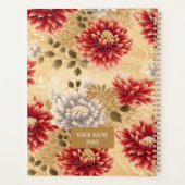 ダリアチヨガミプランナー プランナー手帳 (裏面)