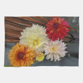 ダリアティータオル キッチンタオル