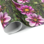 ダリアトリオ ラッピングペーパー (ロールコーナー)