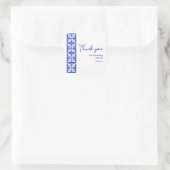 ダリアバッドパーソナライズされたパーティーシール スクエアシール (バッグ)