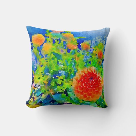 ダリアバリエーション クッション (正面)