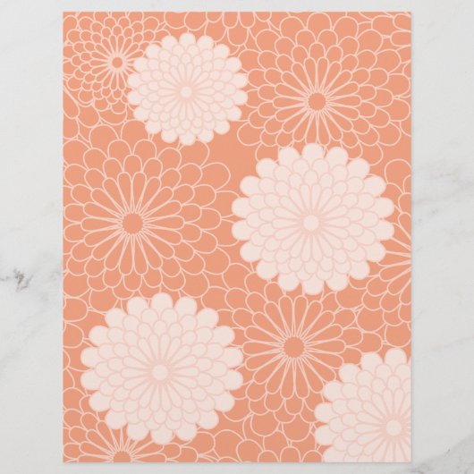 ダリアパターン – 両面 (裏面)