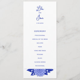 ダリアパーソナライズされた結婚式 プログラム