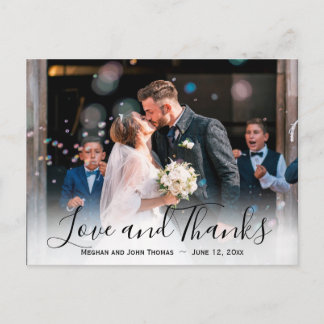 ダリアパープルラベンダー結婚フローラサンキュー ポストカード