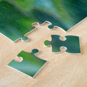 ダリアピンクカナダフラワー写真 ジグソーパズル (側面)