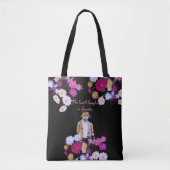 ダリアフラワーガーデナーフローラトートバッグ トートバッグ (正面)