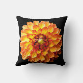 ダリアフラワークッション。 クッション (裏面)