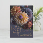 ダリアフラワーズバースデーパーティー 招待状 (スタンド正面)