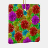 ダリアフラワーブラスト セラミックオーナメント (右)