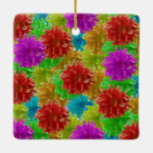 ダリアフラワーブラスト セラミックオーナメント (裏面)