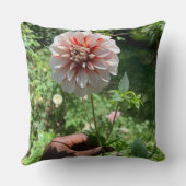ダリアフラワー装飾用クッション クッション (裏面)