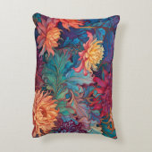 ダリアフローラタペストリー アクセントクッション (裏面(縦))