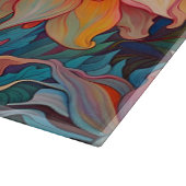 ダリアフローラタペストリー カッティングボード (角)