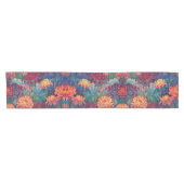 ダリアフローラタペストリー ショートテーブルランナー (横)