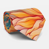 ダリアフローラタペストリー ネクタイ (ロール)