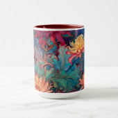 ダリアフローラタペストリー マグカップ (中央)