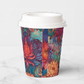 ダリアフローラタペストリー 紙コップ (右)