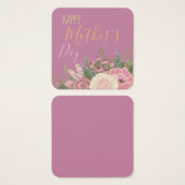 ダリアフローラブーケ/母の日 (正面&裏面)