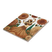 ダリアベリーダンサー タイル (側面)