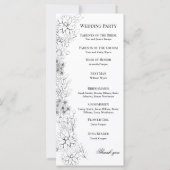 ダリアリース白黒プログラム (裏面)