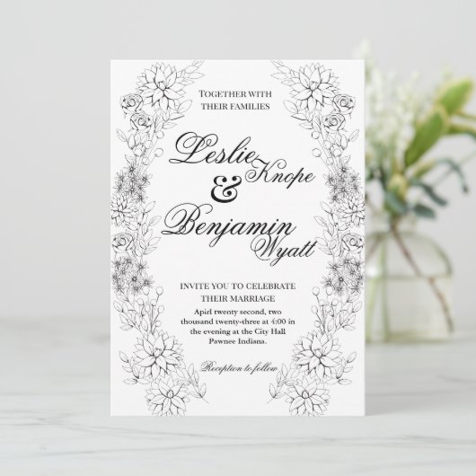 ダリアリース 招待状 (スタンド正面)