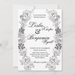 ダリアリース 招待状